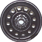 Used Mazda Protege Wheel STL64839 Steel Black